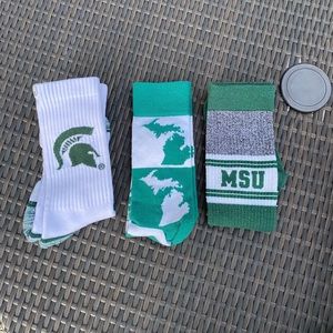 Michigan State University Sock 3-Pack